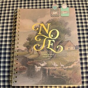 Fringe Studio Pastoral Notebook - Brown and Gold
With two magnetic bookmarks